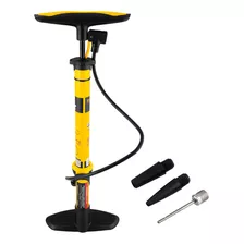 Bomba Ar Manual Profissional Encher Pneu Bicicleta Vonder Cor Amarelo