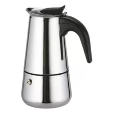 Cafetera Italiana Espresso De Acero Inoxidable 6 Tazas 