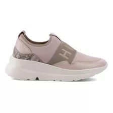 Zapatillas New Bilori Hush Puppies De Mujer Beige