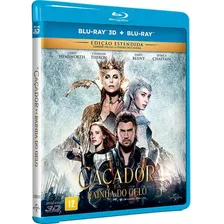 Blu-ray + Blu-ray 3d O Caçador E A Rainha Do Gelo (lacrado