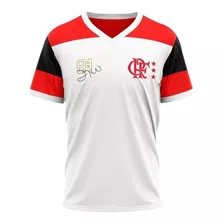 Camisa Do Flamengo Masculina Zico Retrô