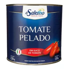 Tomate Pelado Pelati Italiano Di Salerno Lata 2,5kg P/ Molho