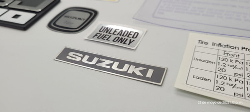 Suzuki Sj410 Calcomanas Y Emblemas Cinta 3m Foto 3