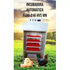 Incubadora Automática Para 216 Huevos 