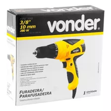 Furadeira Parafusadeira Elétrica 280w Fpv300 110v - Vonder 