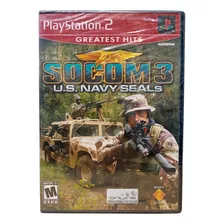 Socom 3 U.s. Navy Seals Lacrado Original Para Playstation 2