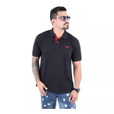 Camisa Gola Polo Masculina Botao De Madeira Oferta Do P A Gg