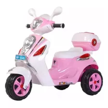 Moto Eléctrica Para Niñas Princesas Frozen Con Luz Led