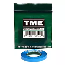 Open Reel Audio Splicing Tape Blue Color 1/4 X 82' Gre...