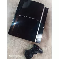 Playstation 3 (bloqueado E Original) Com Jogos E Controle