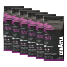 6x Café Lavazza Expert Gusto Forte Grano Entero 1kg