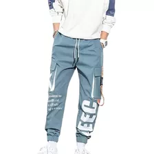 Pantalón Hombre Cargo Puño Diseño Exclusivo Entrega Trap Co