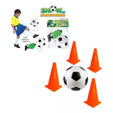 Kit Com 2 Treino De Futebol+ Embaixadinha + Cones