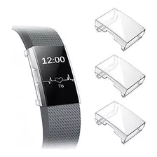 Protector De Pantalla Compatible Con Fitbit Charge 2, 3 Pza