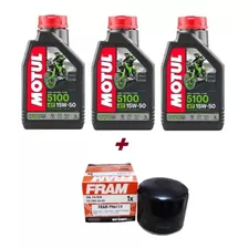 3 Óleo 5100 15w50 + Produtos Motul Bmw F800gs