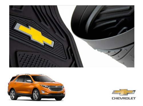 Tapetes Logo Chevrolet + Cajuela Equinox 2018 A 2020 Kit 5pz Foto 5