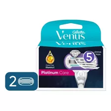 Gillette Repuestos Para Depilar Venus Platinum Care 2 Unid