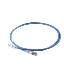 Cable De Red (patch Cord) De 1.m,ultra Delgado Cat. 6a Azul