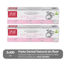 Pack 2 Pasta Dental Blanqueadora Splat Ultracomplex 100ml
