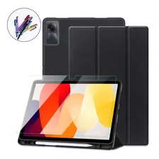 Kit Case + Caneta + Vidro Para Tablet Xiaomi Redmi Pad Se 11