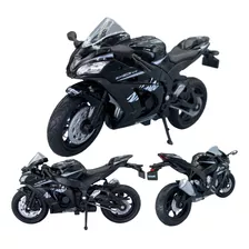 Miniatura Moto Kawasaki Ninja Zx-10rr Coleção Ferro 1/18 