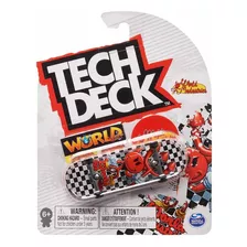 Skate De Dedo Tech Deck World Industries Red 96mm