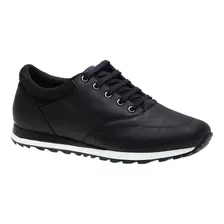 Sapatênis Doctor Shoes Couro 4060 Preto