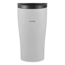 Taza Termica Hario Frio Calor Frio Antiderrame 300 Ml Vaso Color Gris