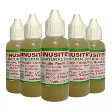 Kit C/12 Sinusite Gotas Original 100%natural Uso Nasal 30ml