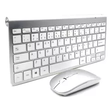 Teclado Pequeno E Mouse Usb Notebook Ultrafino Bluetooth 