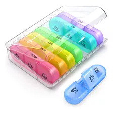 Pastillero Auvon Para Organizar Las Pastillas De La Semana,