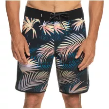 Boardshorts Surf Quiksilver Highlite Scallop 19 In Negro Hom