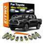 Fundas De Asientos Toyota Hilux Chasis 2023 Cabina Sencilla