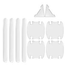 Set De 10 Piezas Protectores Para Puertas Y Manijas De Auto