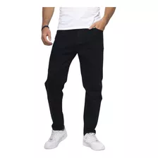 Calça Jeans Preta Masculina Slim Elastano Lycra Premium