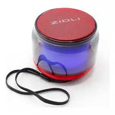 Parlante Bluetooth Zidli D4 Extra Bass Tecno Rgb 9 Colores