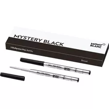  Montblanc Ballpoint Pen Refills (b) Mystery Black 116191 