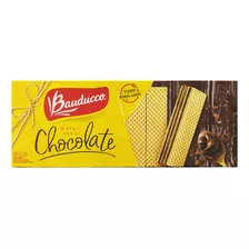 Biscoito Wafer Recheio Chocolate Bauducco Pacote 140g
