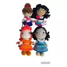 Mini Muñecos Amigurumis Tejidos A Crochet