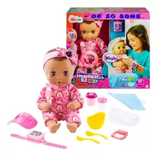 Boneca Interativa Little Mommy Wonderwatch Baby Mattel Hhj17