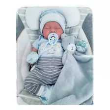 Bebê Reborn Levi Completo + Brinde 