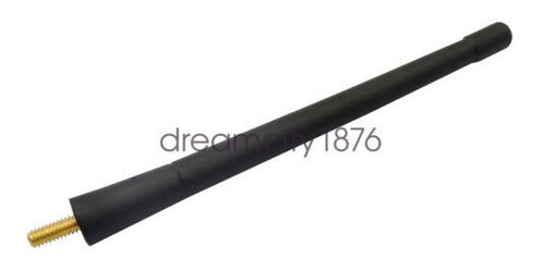 7  Short Black Antenna Mast Radio Am/fm For Dodge Ram \u0026  Dcy Foto 4