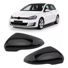 Capa Retrovisor Golf Tsi Gti Jetta Mk7 Black Piano Novo Par