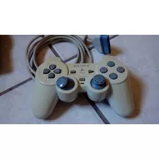 Controle Play Station One - Psone Usado Branco