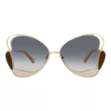 Gafas De Sol Chloe Gold Grey Ch0048s-30011230-002 Para Mujer