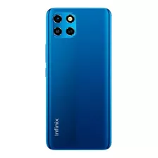 Tapa Trasera Carcasa Infinix Hot Smart 6 Hd Color Azul 