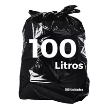 Sacos De Lixo Reforçados Pacotes Com 100 Unidades 