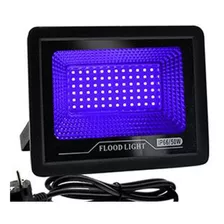 Foco Led Uv 30w Potente Exterior Ultra Violeta Fiesta Fluor