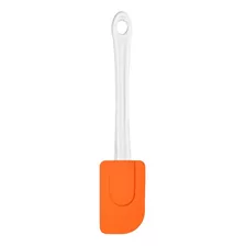 Espátula Silicona Naranja Repostería Cocina Mango Plastico