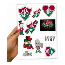 Cartela Adesivo Decorativo Parede Fluminense Football Club